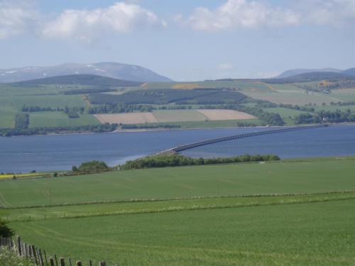 Leaving the Black Isle to cross the Cromarty Firth